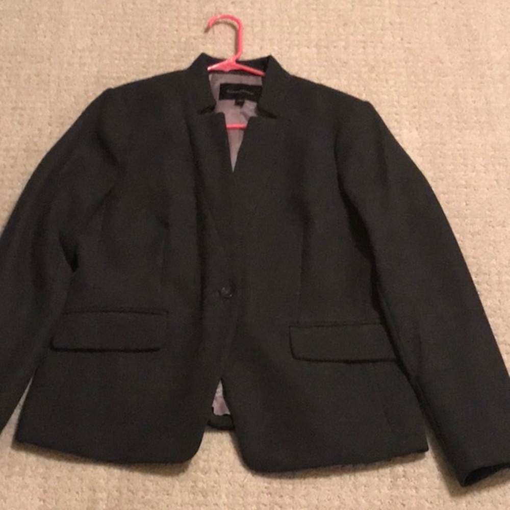 Charcoal wmns Banana Republic blazer size 12